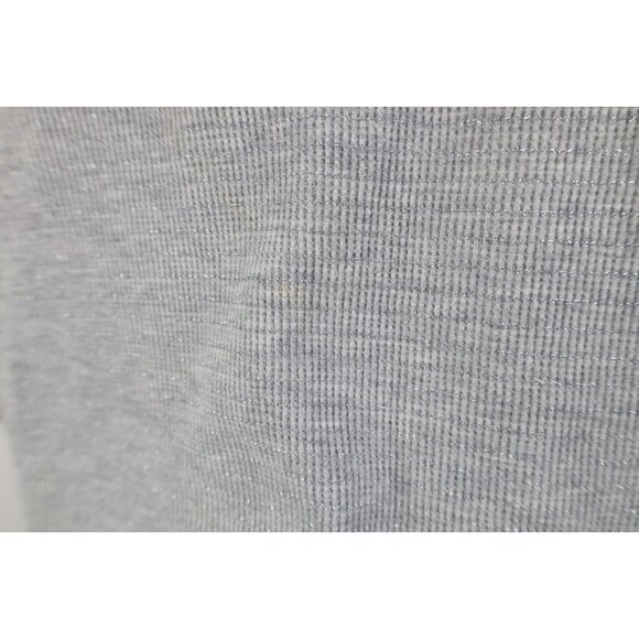 Vtg Y2K Aeropostale Womens L Babydoll Thermal Knit 3/4 Sleeve T-Shirt Metallic - Picture 9 of 14